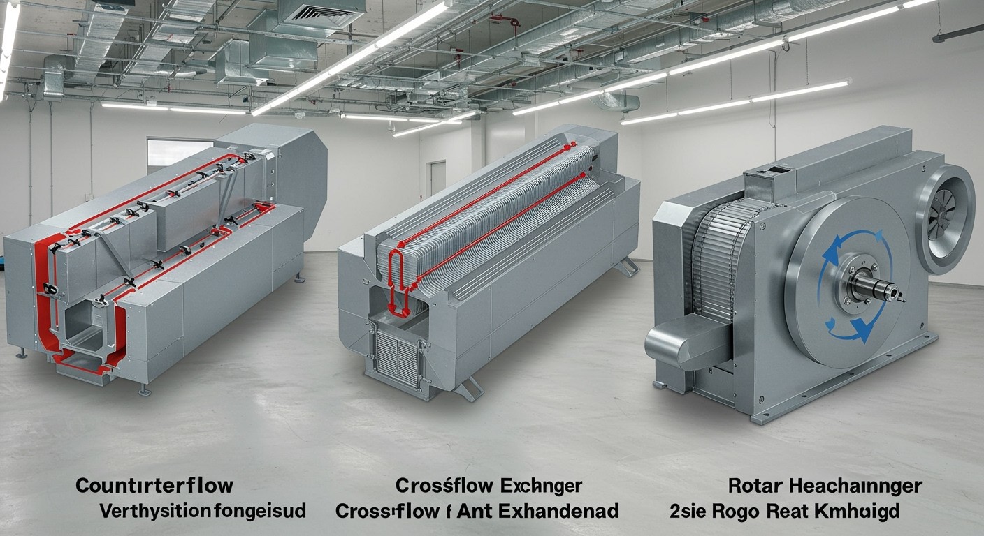 Az ellenáramú hőcserélők hatékonyabb energiaátvitelt biztosítanak.