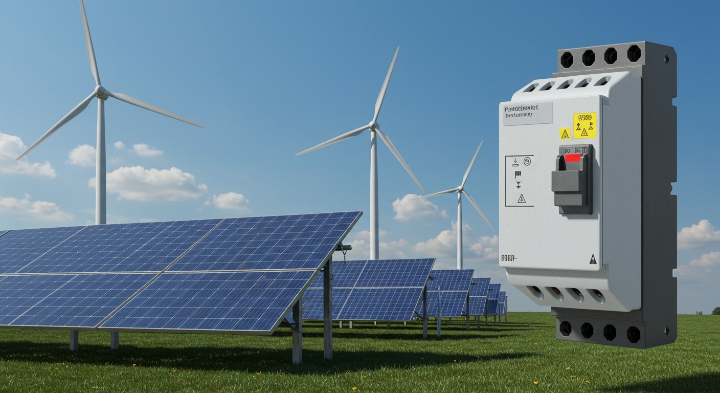 A hokioldó relék javítják a megújuló energia rendszerek biztonságát.