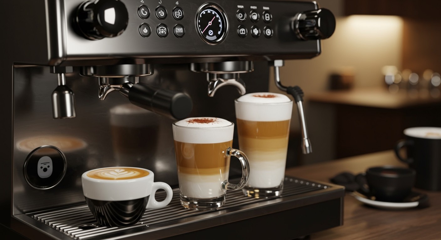 A cappuccino tejhabja tökéletesen kiemeli az espresso ízét.