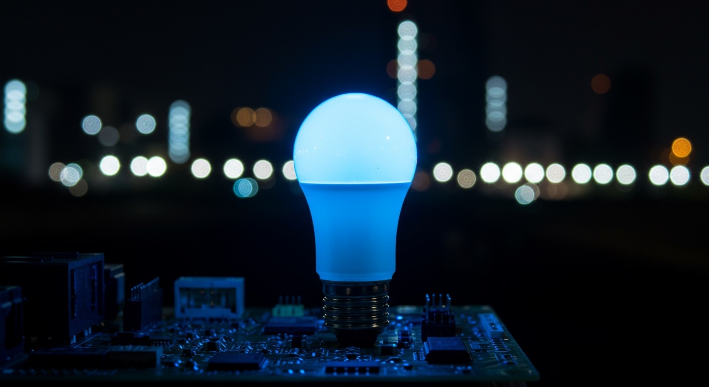 A kék LED felfedezése forradalmasította a világítást.