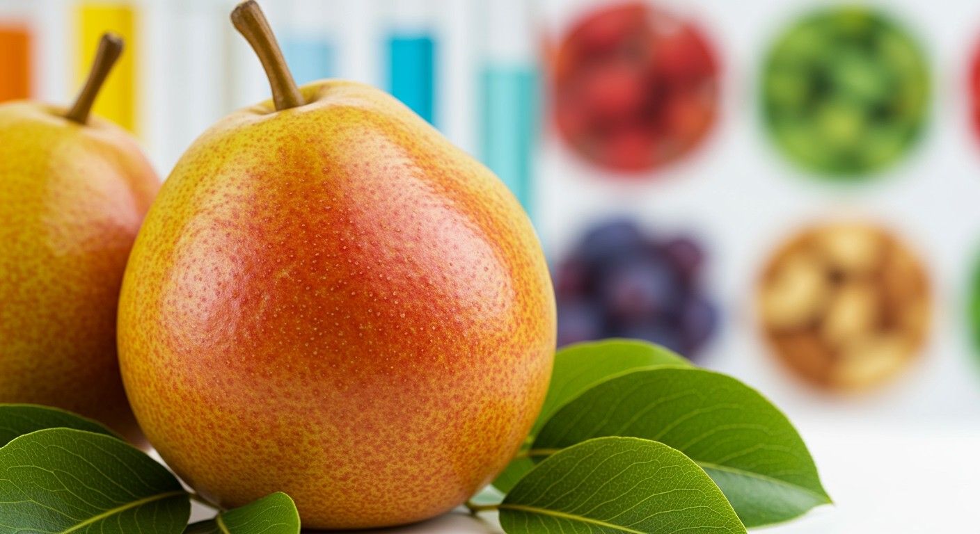 A körte gazdag C-vitaminban, amely erősíti az immunrendszert.