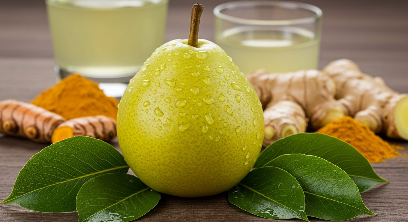 A körte antioxidánsai segítik a gyulladások csökkentését.