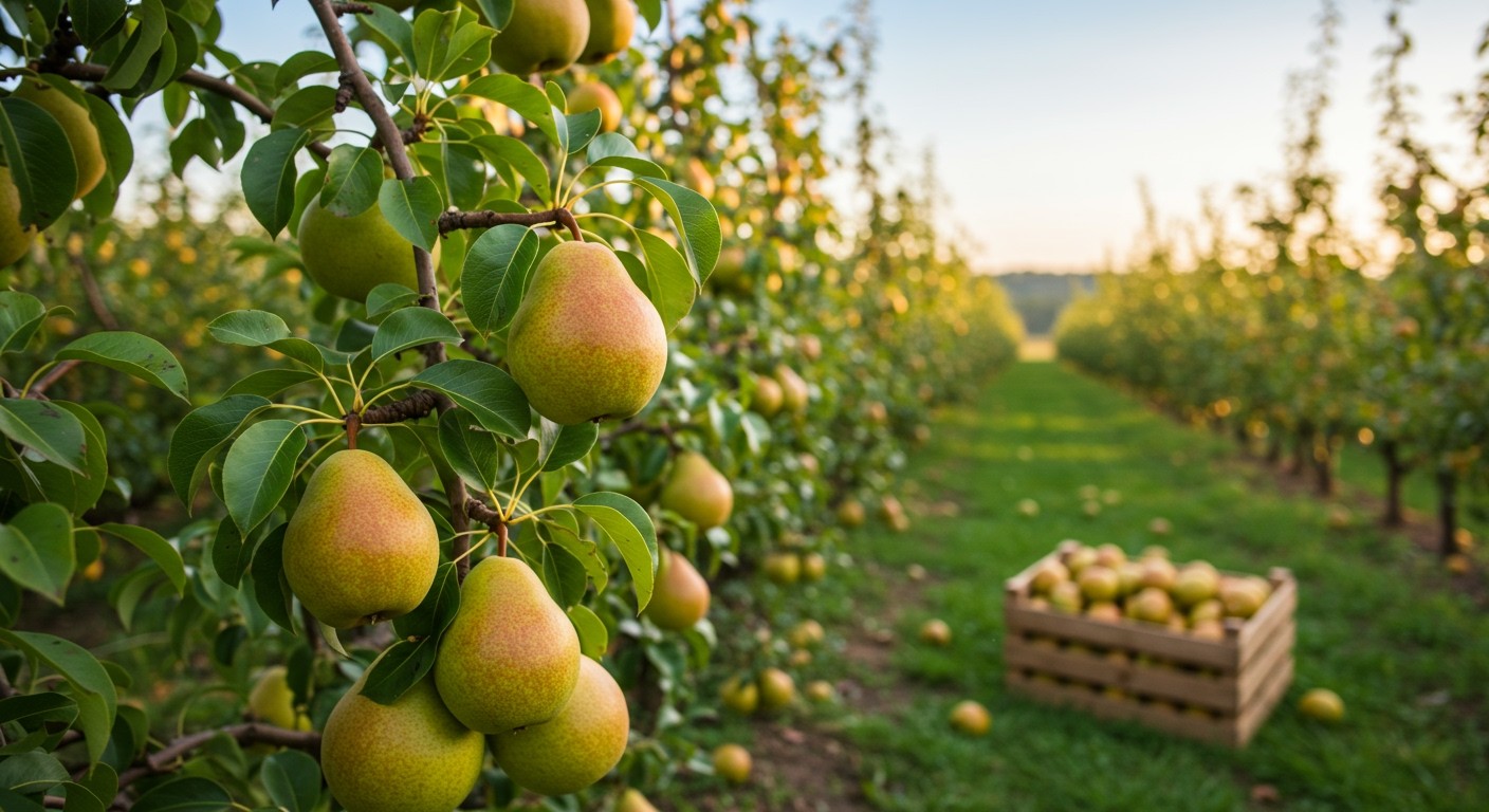 A körte szezonja ősszel kezdődik, íze ekkor a legjobb.