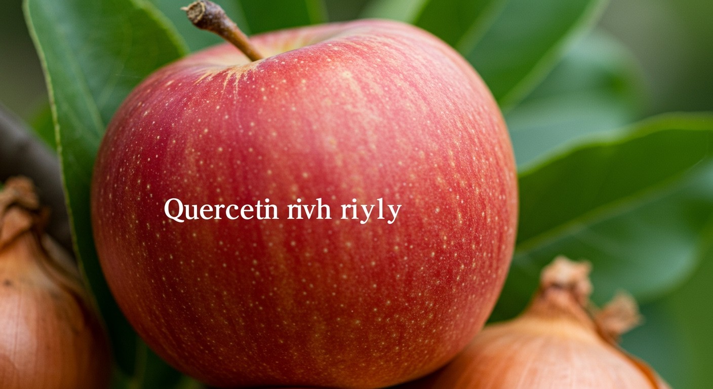 A kvercetin felszívódását flavonoidok növelhetik a szervezetben.