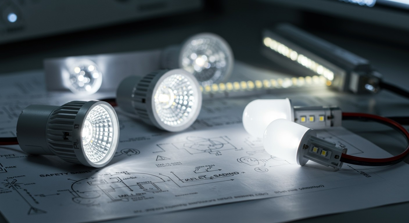 A LED-ek alacsony hőtermelése csökkenti a tűzveszélyt.