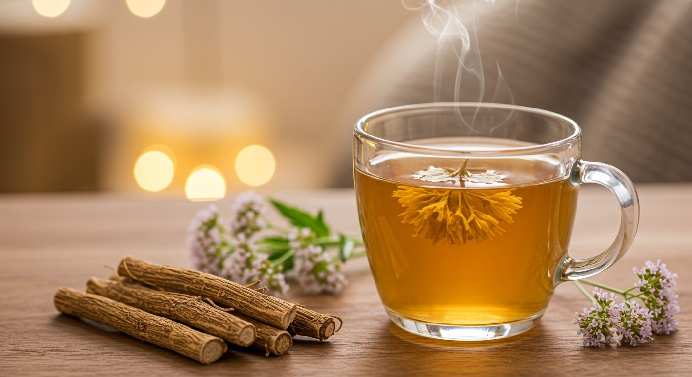 A macskagyökér tea enyhítheti a menstruációs fájdalmakat.