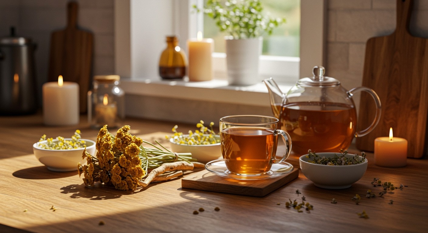 A macskagyökér tea nyugtató hatása gyorsan érezhető.