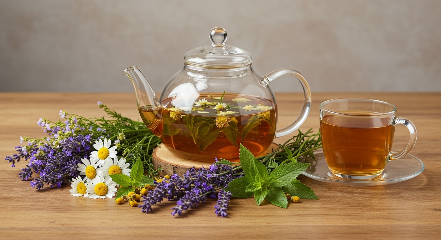 A macskagyökér tea kamillával együtt nyugtató hatású.
