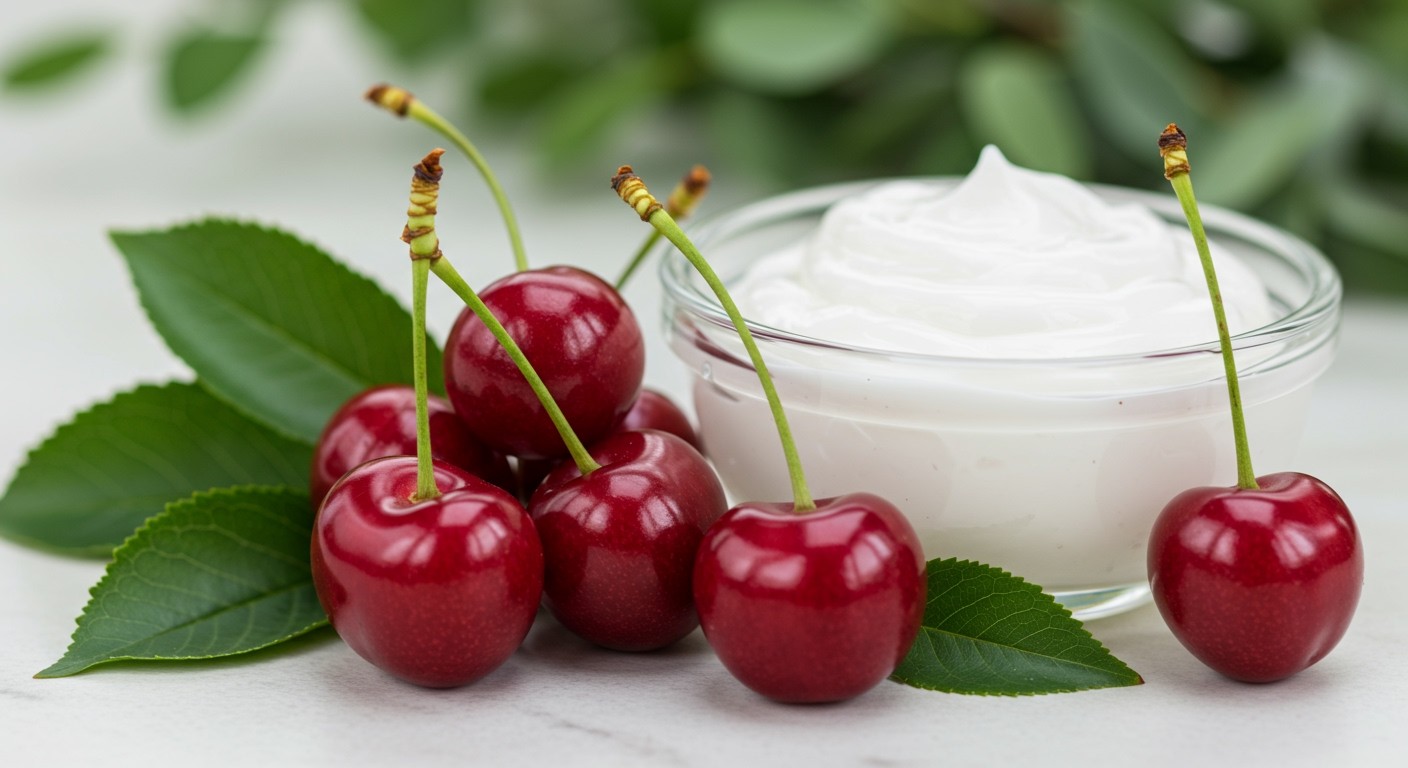 A meggy antioxidánsai segítenek a bőrhibák halványításában.