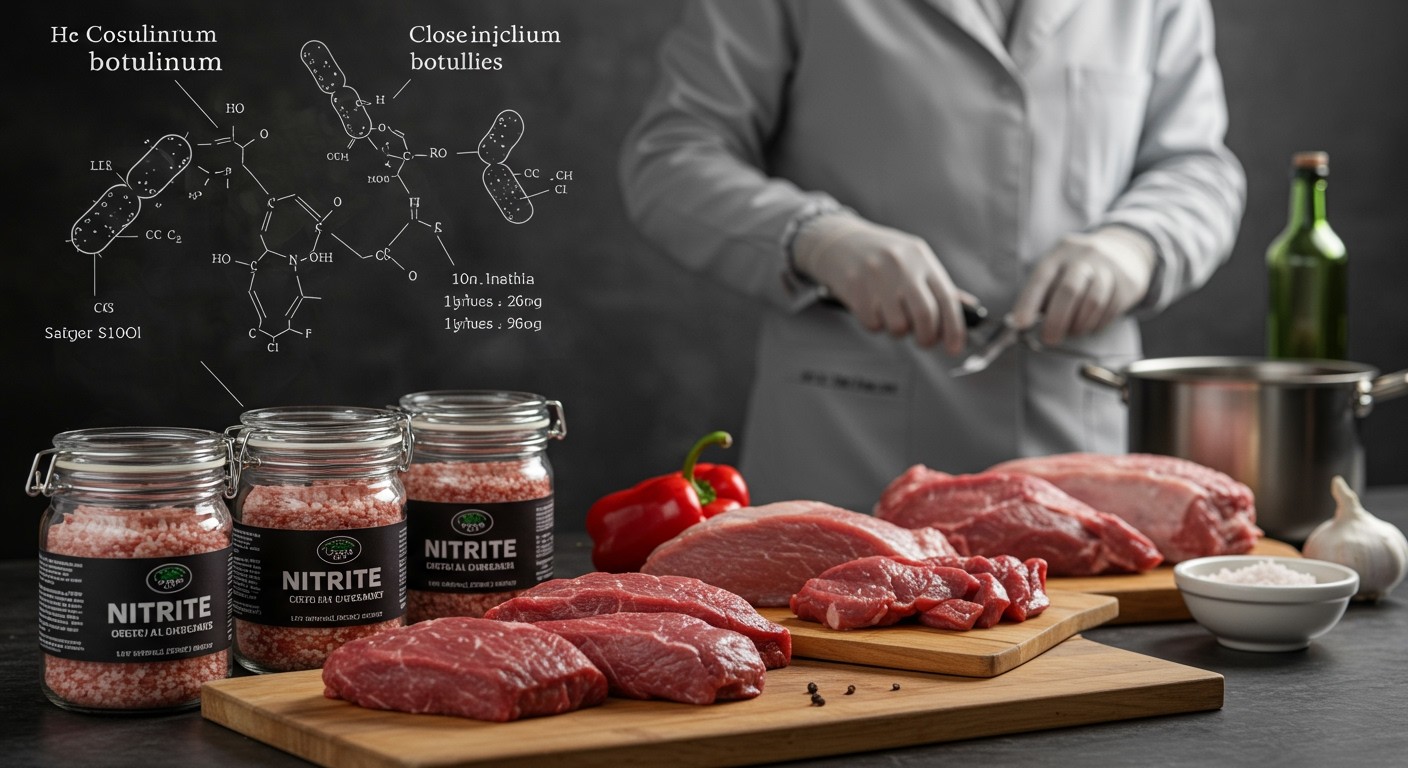 A nitrites pácolás gátolja a botulizmus baktérium fejlődését.