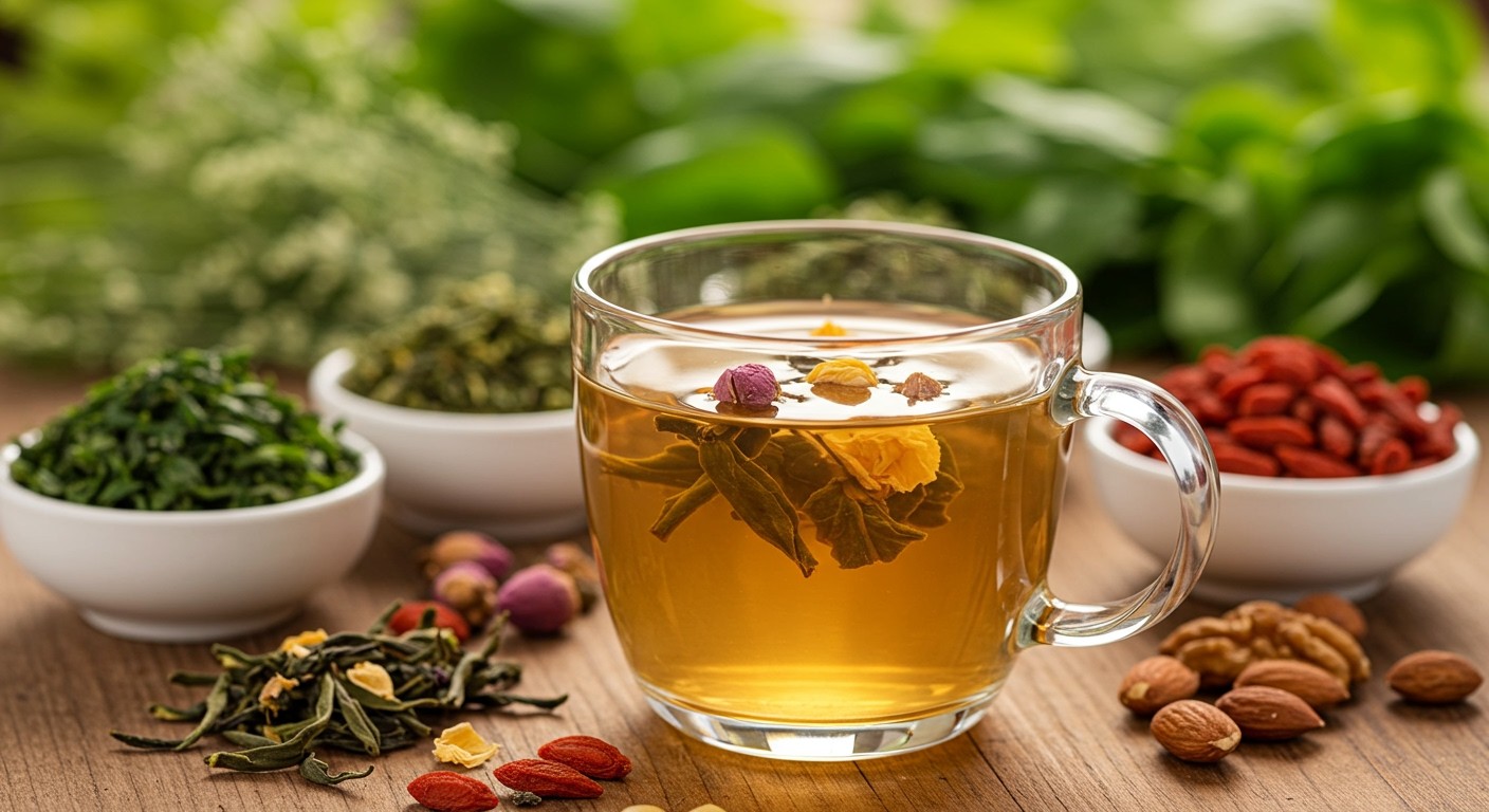 A Pai Mu Tan tea gazdag antioxidánsokban és vitaminokban.