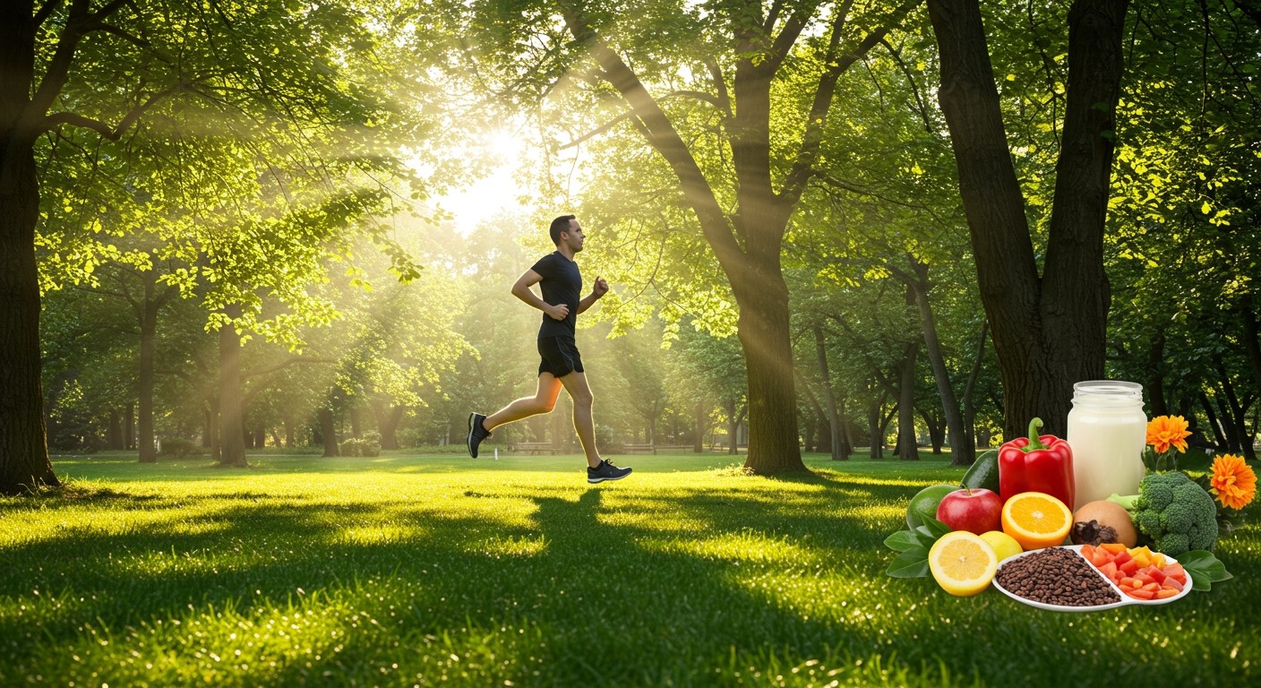 A rendszeres testmozgás fokozza a szervezet antioxidáns termelését.