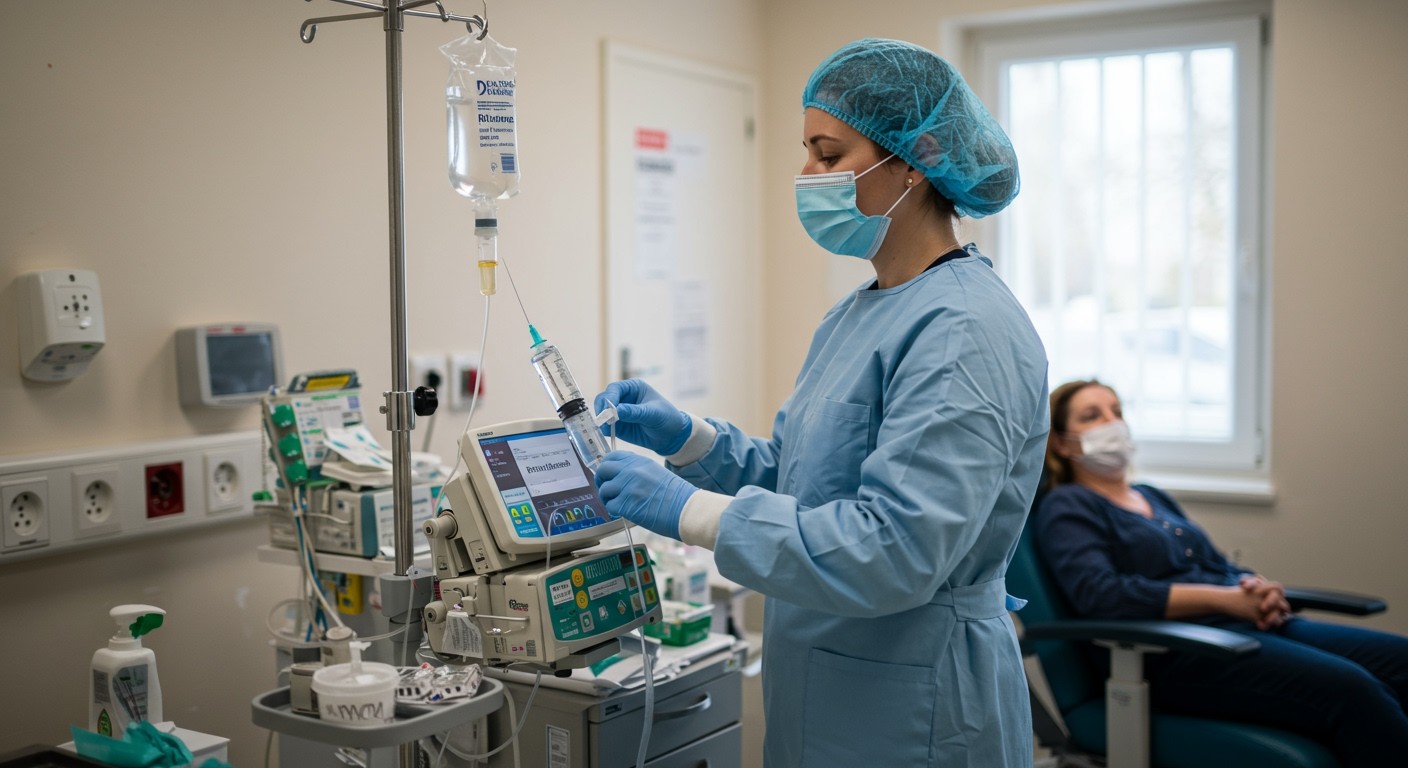 A Rituximab infúzió formájában adagolják, hatékonyan.