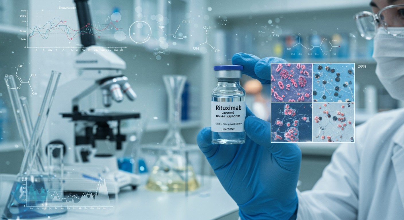 A rituximab hatékonyan csökkenti a non-Hodgkin limfóma tüneteit.