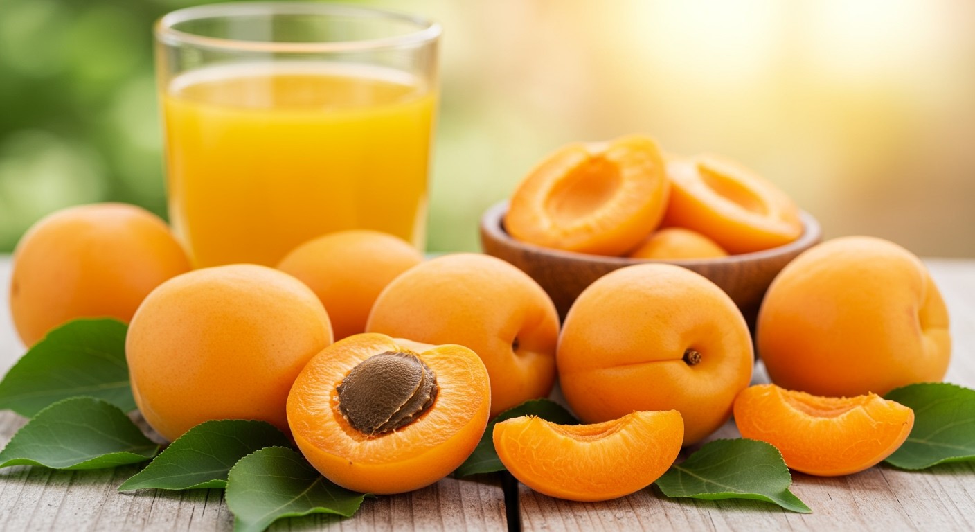 A sárgabarack gazdag C-vitaminban, erősíti az immunrendszert.