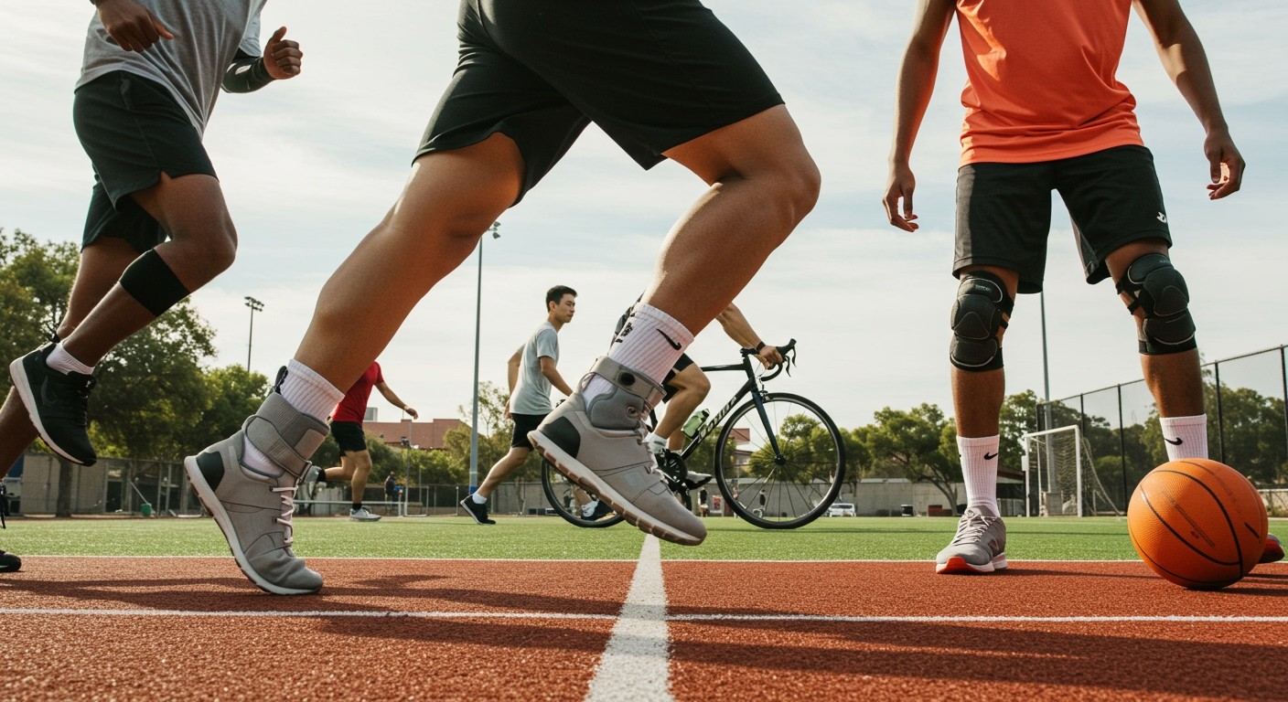 A bemelegítés kulcsfontosságú a sportbeli sérülések elkerüléséhez.