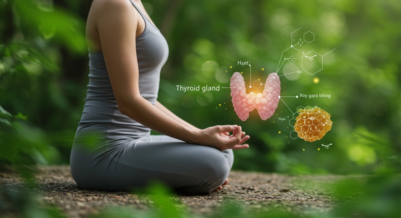 A stressz fokozhatja a pajzsmirigy hormontermelését.