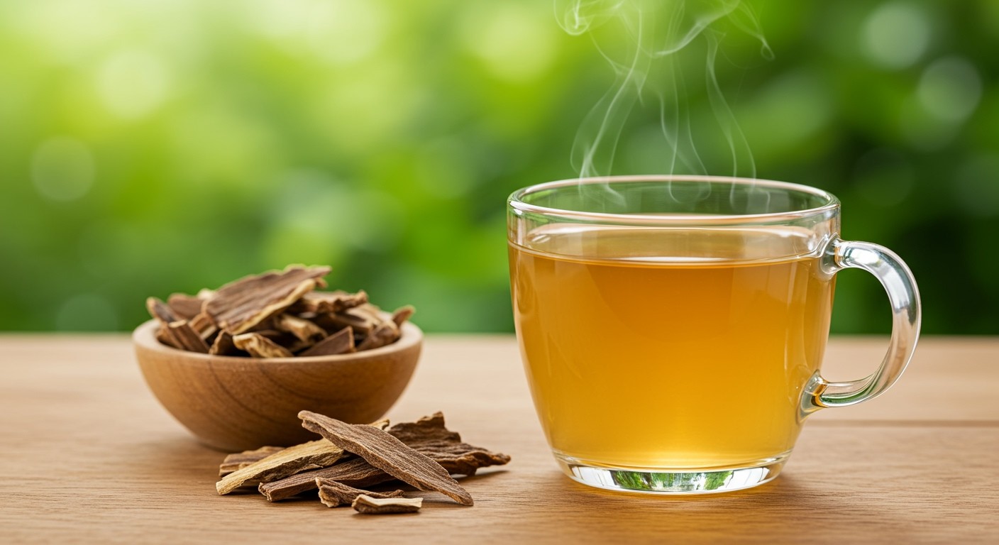 A fehér fűzfakéreg tea csökkenti a térdfájdalmat.