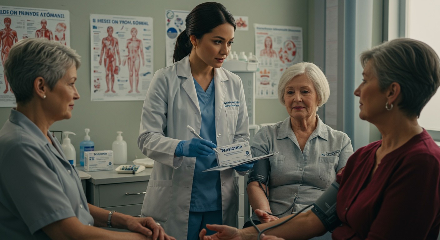 A Tensiomin hatékonyan csökkenti a diastolés vérnyomást.