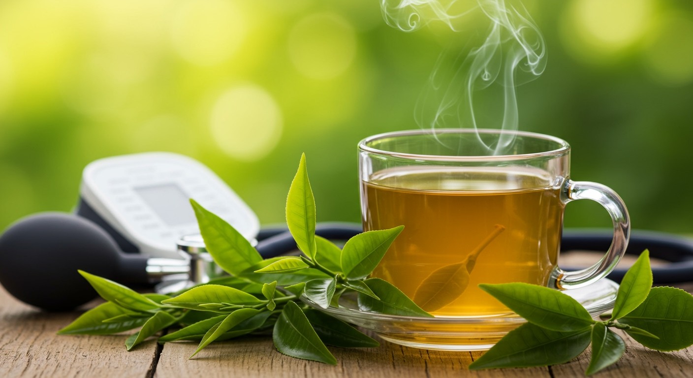 A zöld tea koffeintartalma fokozhatja a szorongást érzékenyeknél.