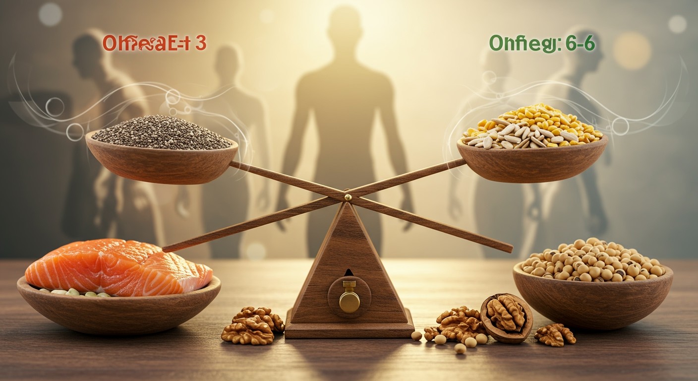 Az Omega-3 csökkenti a gyulladást, míg az Omega-6 fokozza.