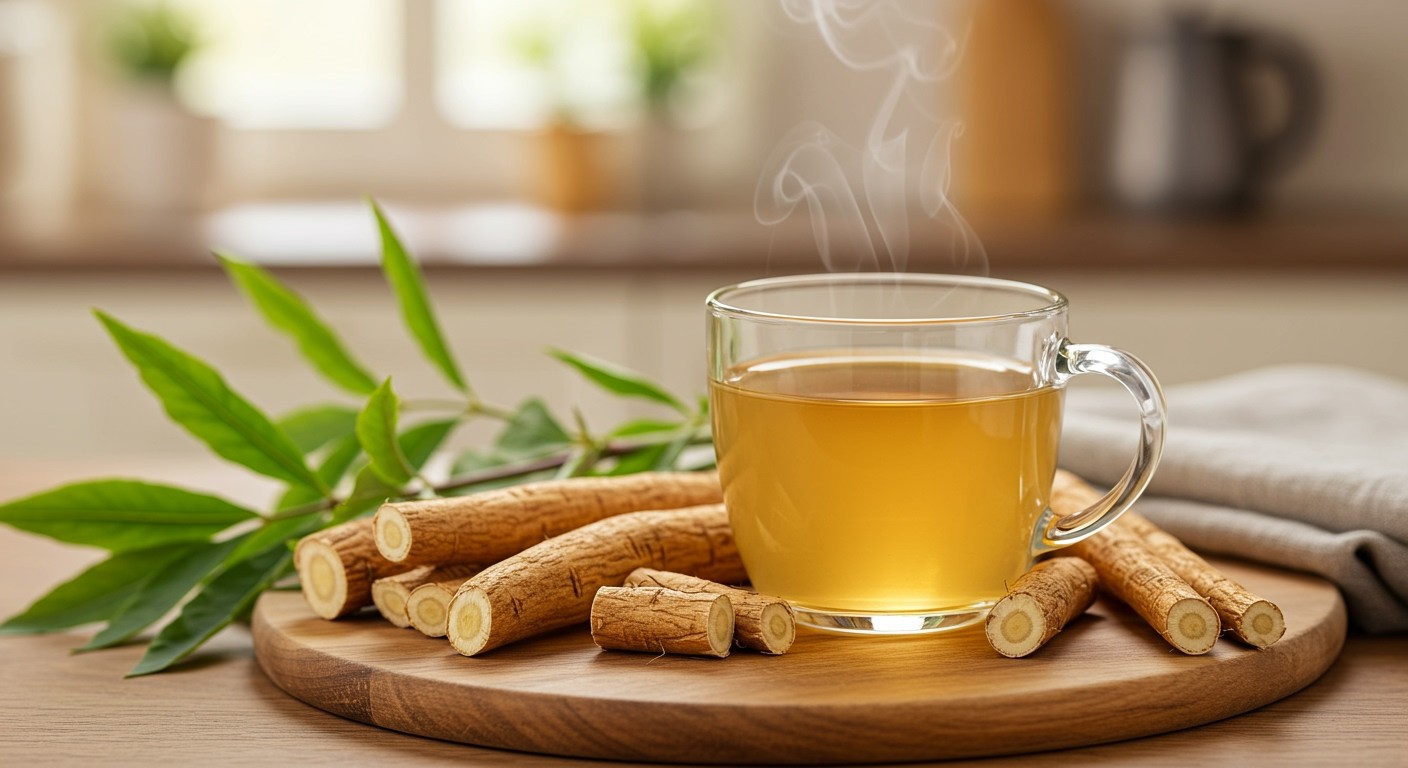 Az angyalgyökér tea segít stresszoldásban és nyugalom elérésében.
