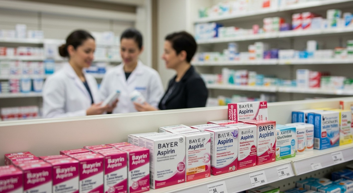 Aspirin recept nélkül kapható patikákban és online boltokban.