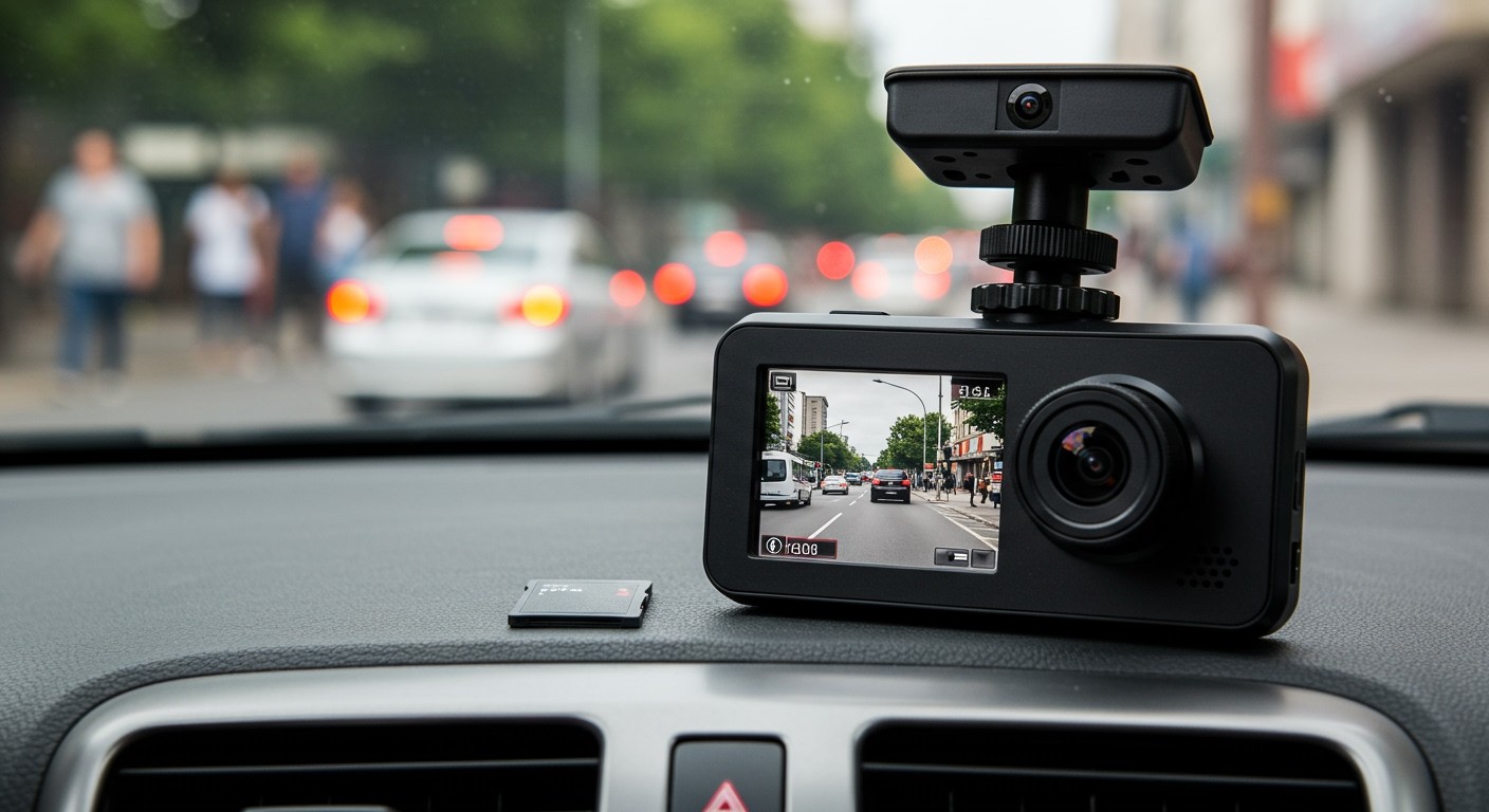 A dashcam-ek folyamatos felvételt biztosítanak baleseteknél.