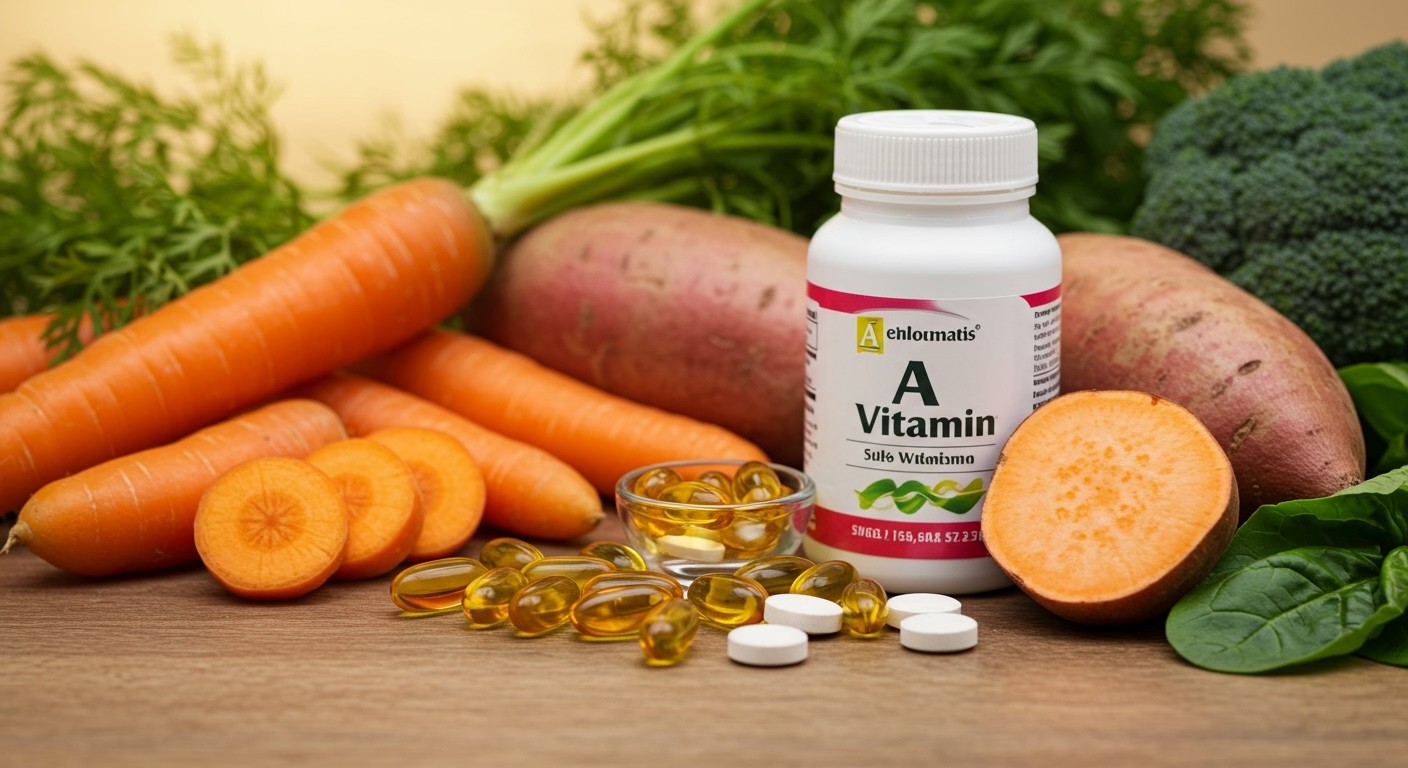 Az A-vitamin hiánya látásproblémákhoz vezethet felnőtteknél.