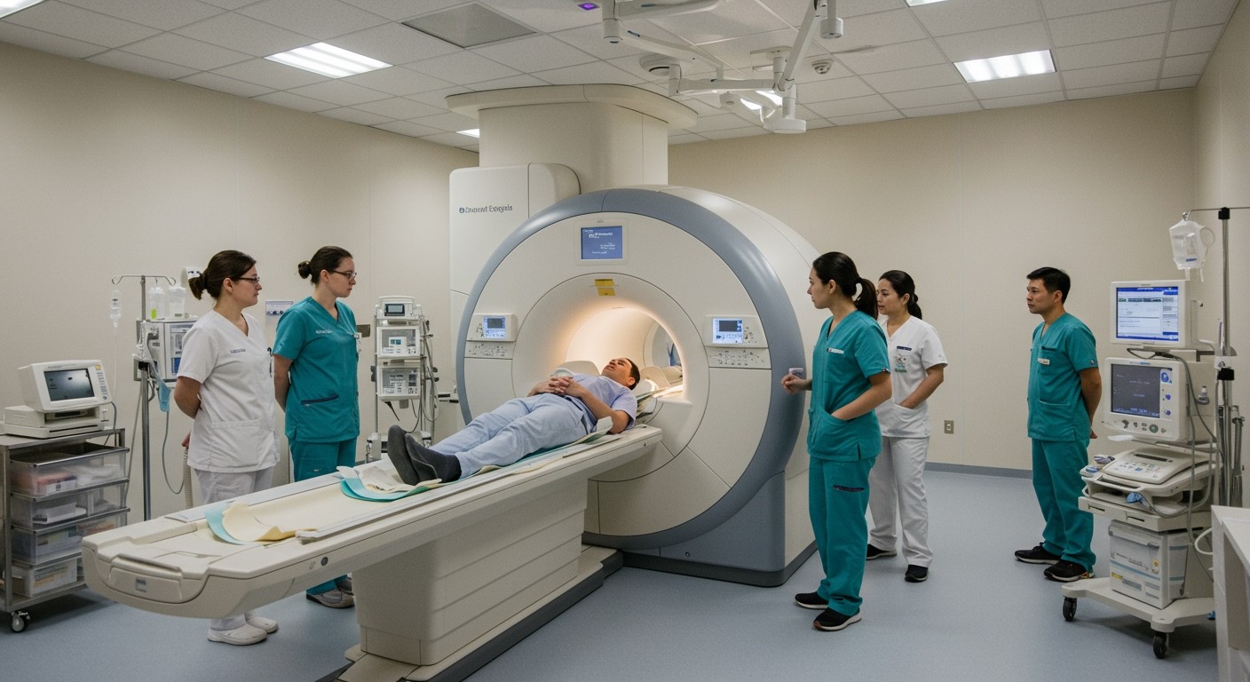 Az MRI nem használ ionizáló sugárzást, így biztonságosabb.