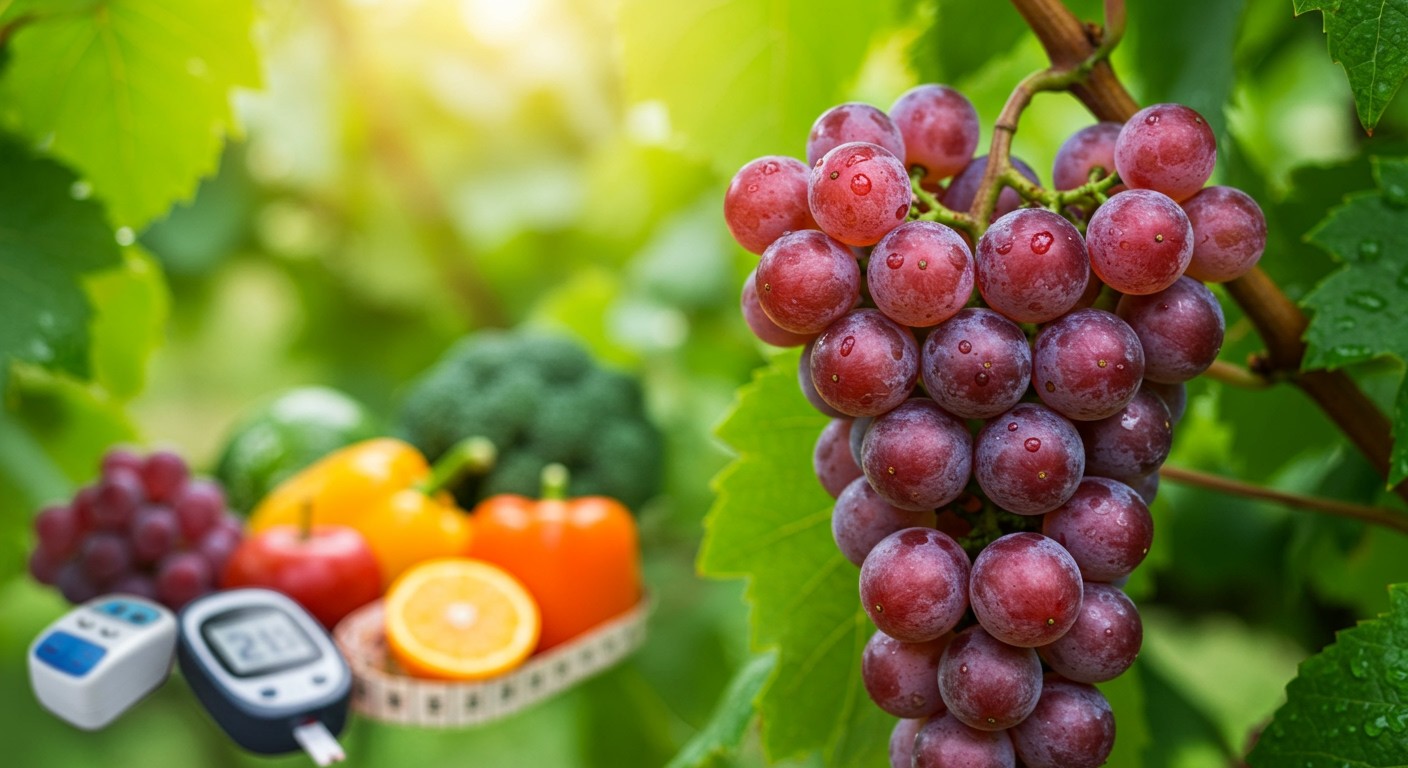 Az Othello szőlő antioxidánsai segíthetnek a vércukor stabilizálásában.