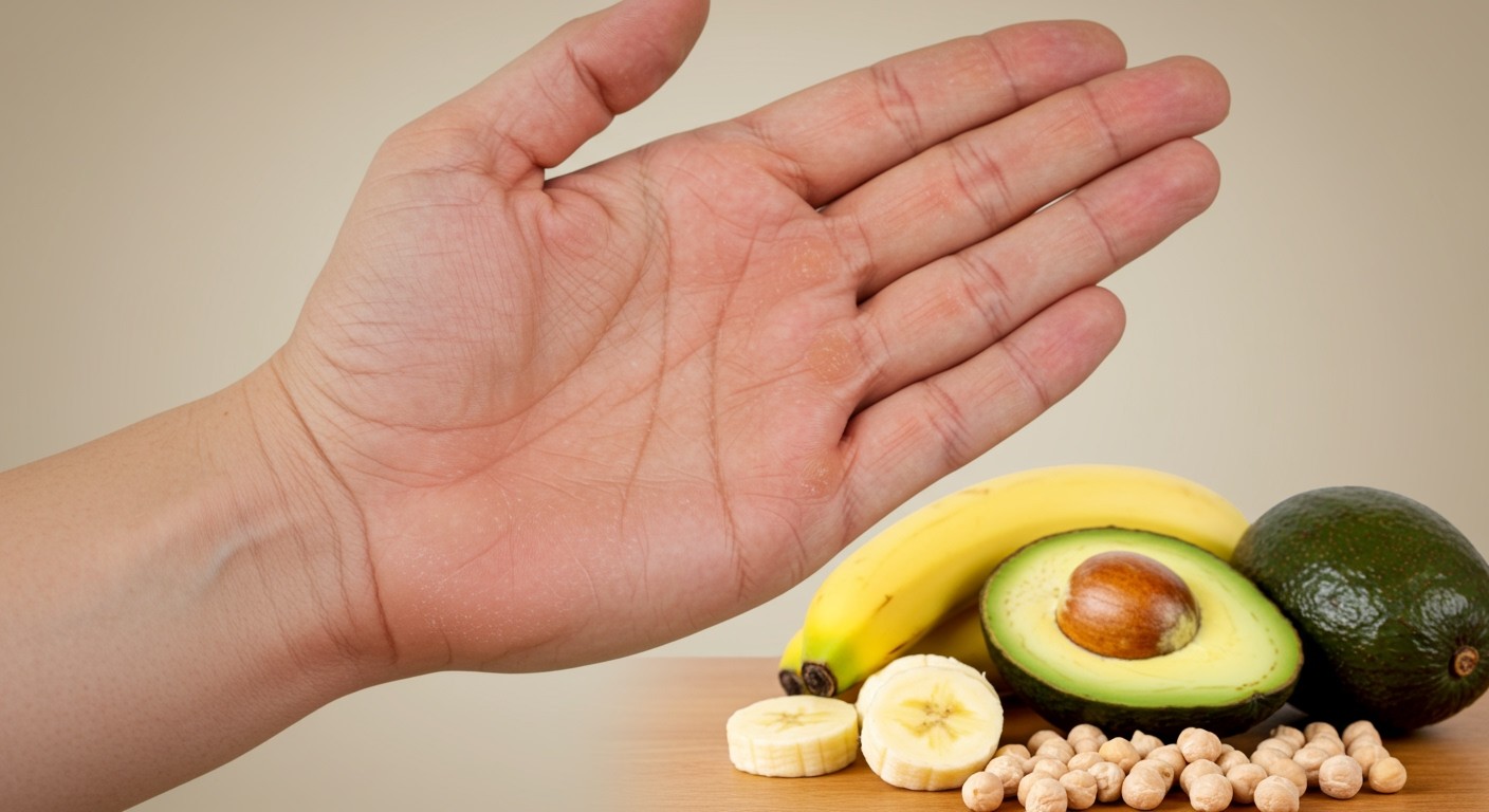 A B6-vitamin hiánya dermatitiszhez és ekcémához vezethet.