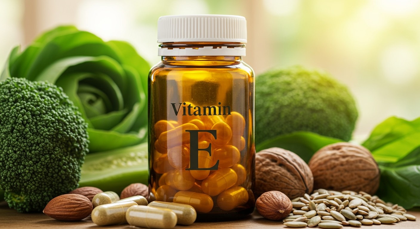 Az E-vitamin segít megvédeni a sejteket az oxidációtól.