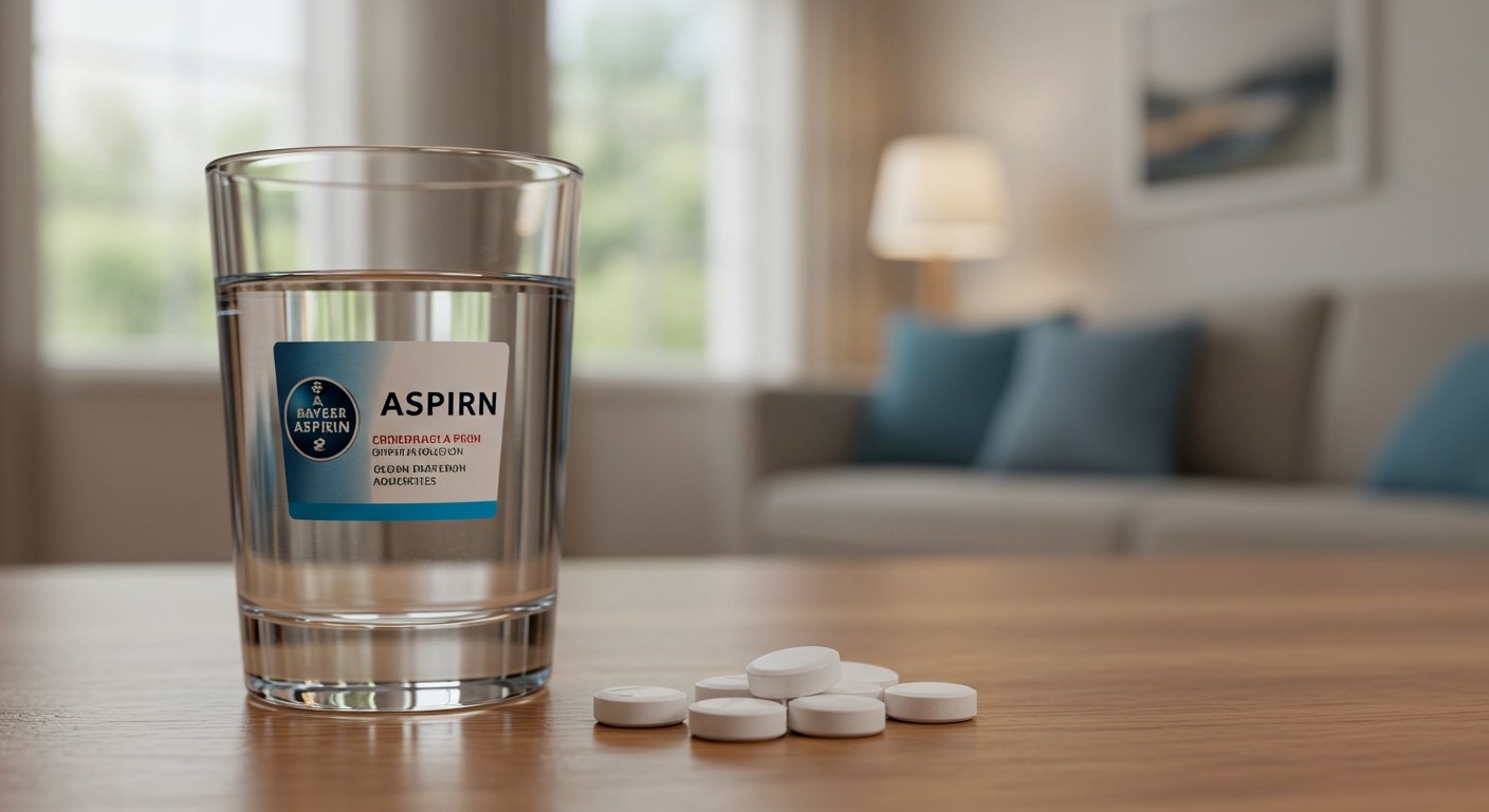 Az aspirin hatékony megoldás fejfájás és fogfájás esetén.