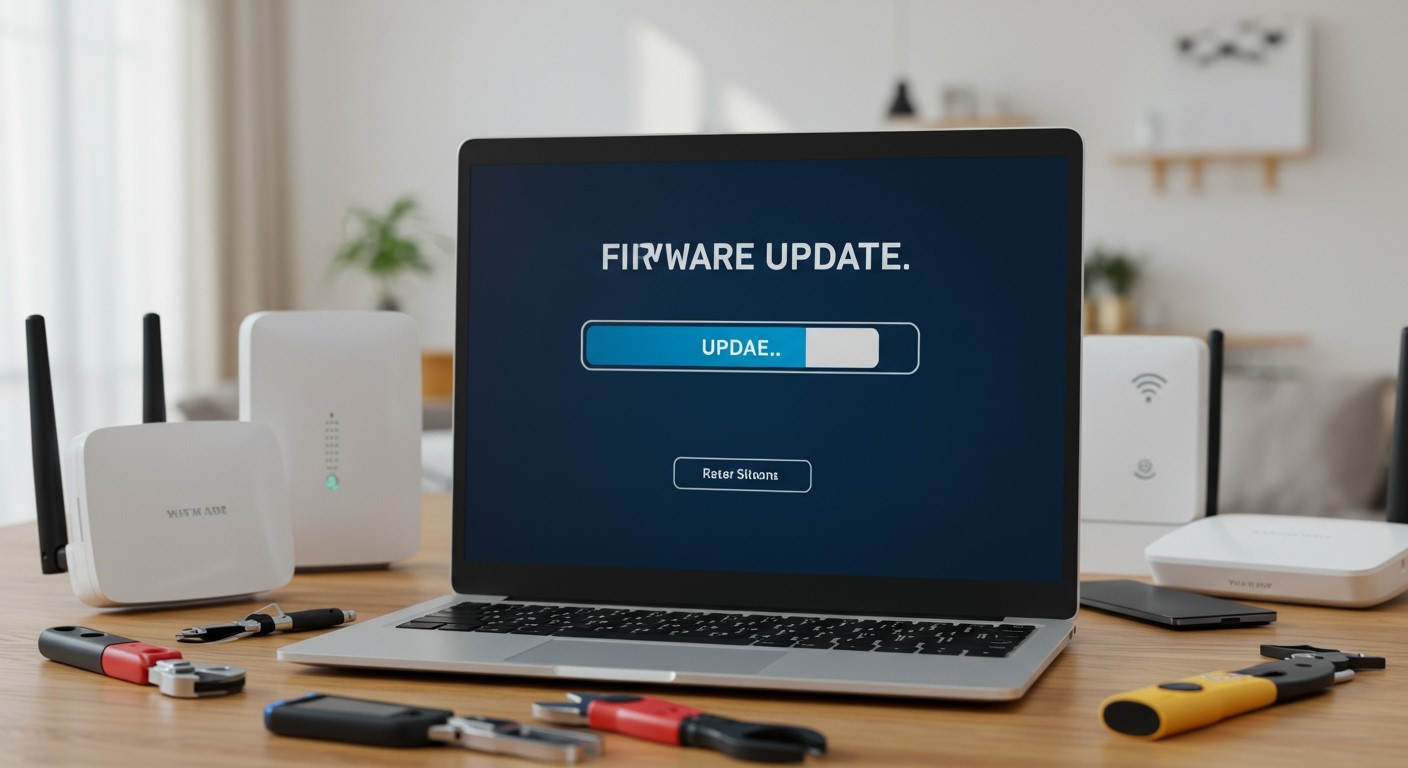 A firmware frissítés megakadályozza a potenciális biztonsági rések kialakulását.