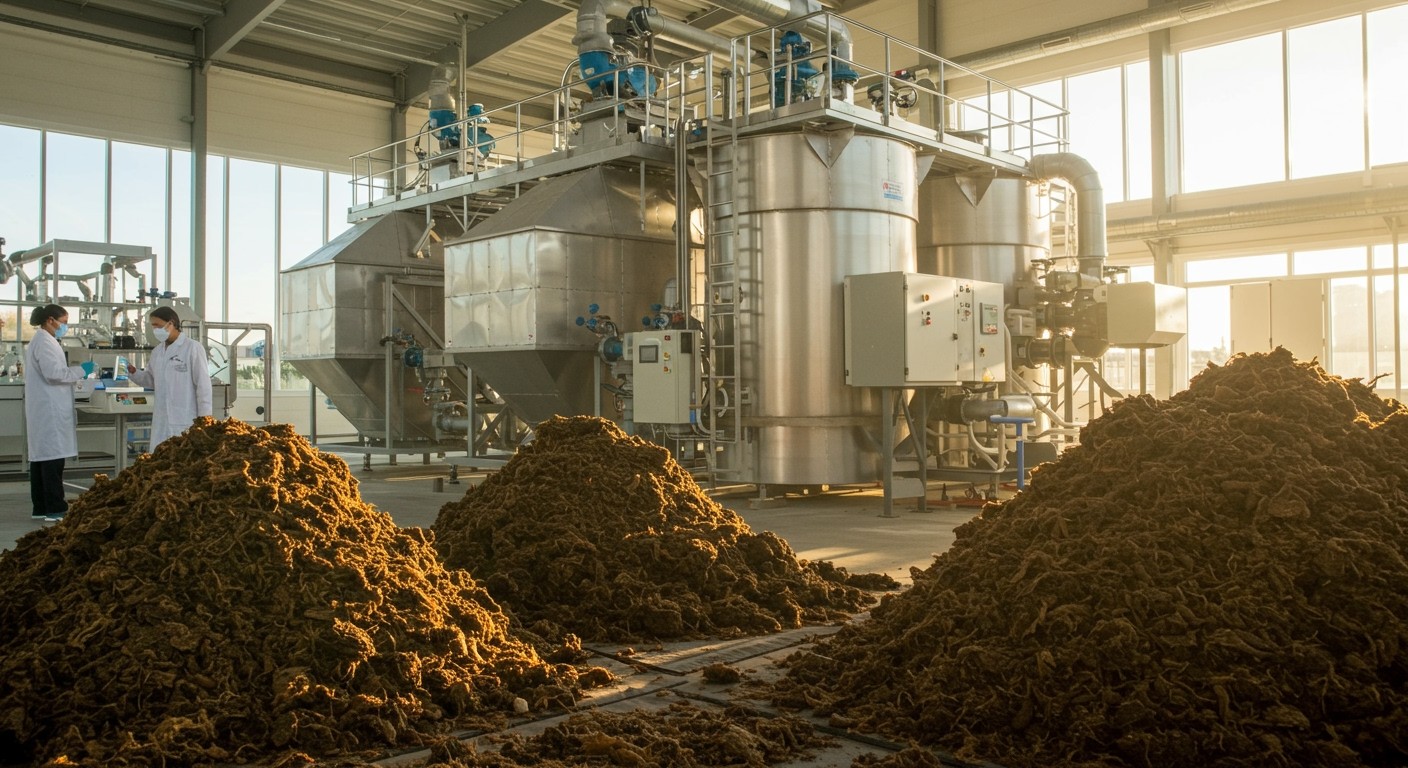 A szárított iszap energiaforrásként is hasznosítható.