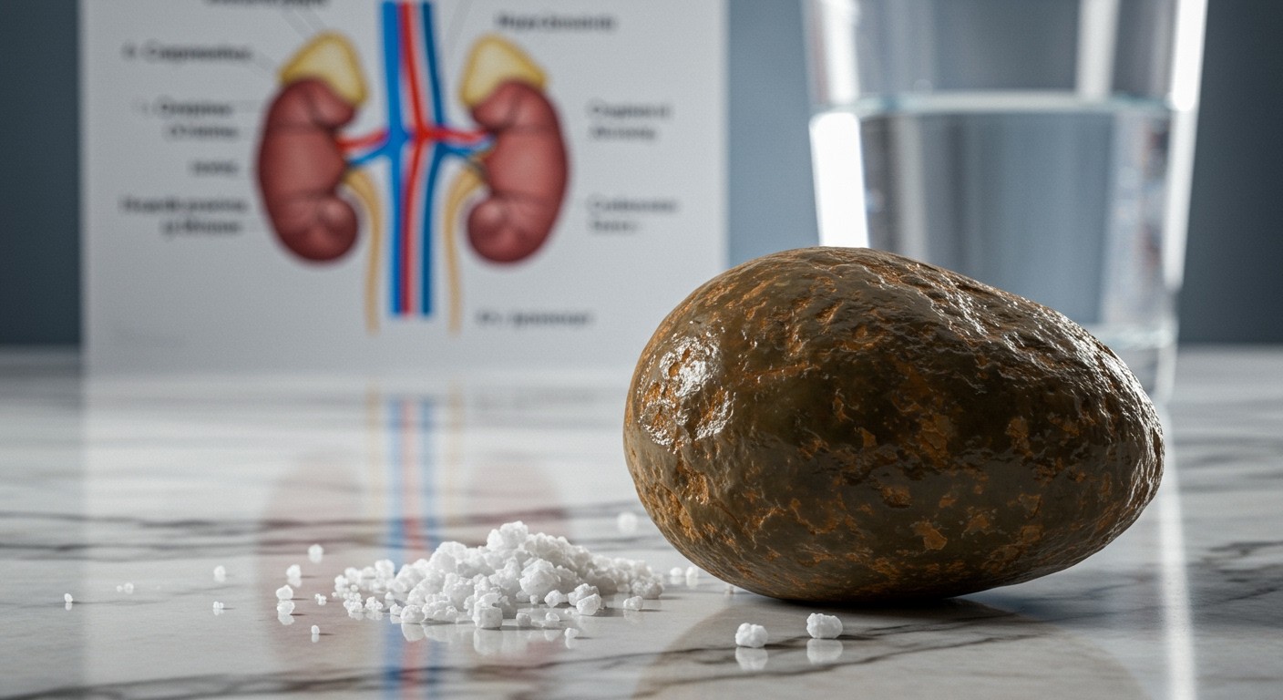A kalcium-karbonát nem mindig okoz vesekövet, de kockázatot jelenthet.