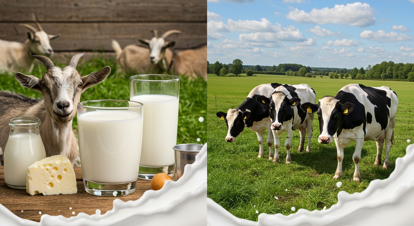A kecsketej könnyebben emészthető, mint a tehéntej.