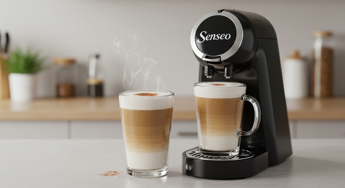 A Latte Macchiato rétegei gazdag ízélményt nyújtanak.