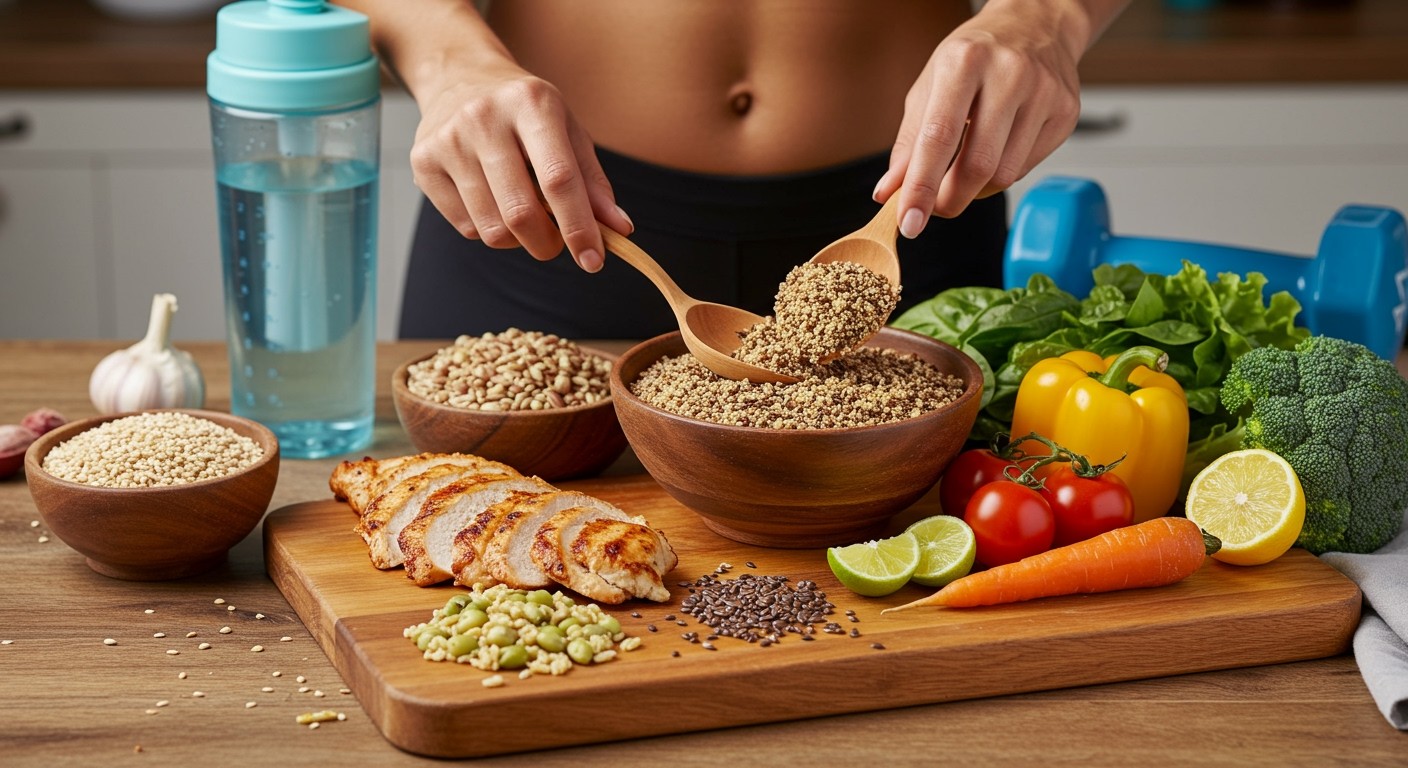 A lenmagpehely omega-3 zsírsavakat kínál a sportolóknak.