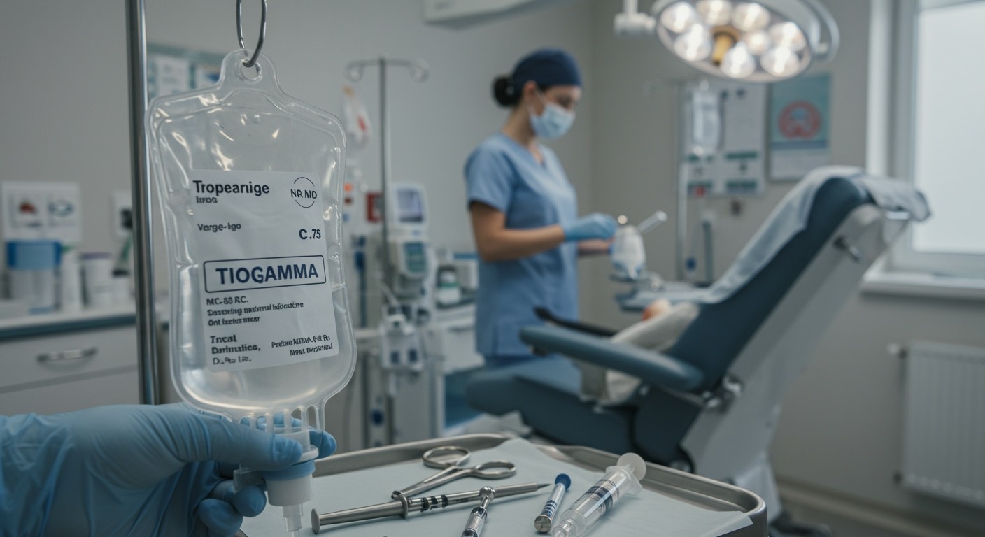 A Tiogamma infúzió ára változó, egyedi betegigények alapján.