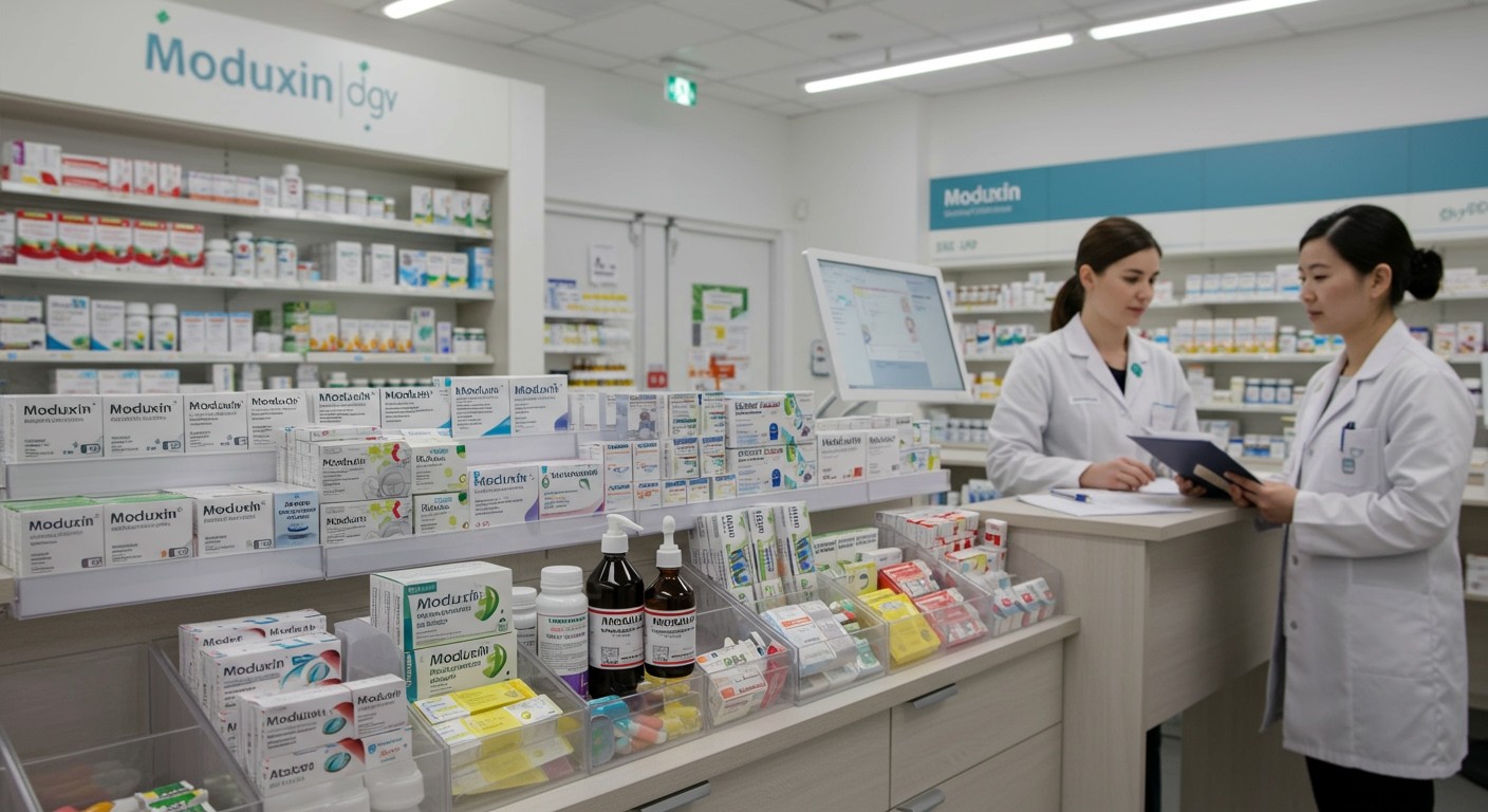 A Moduxin adagolását orvos határozza meg egyénileg.