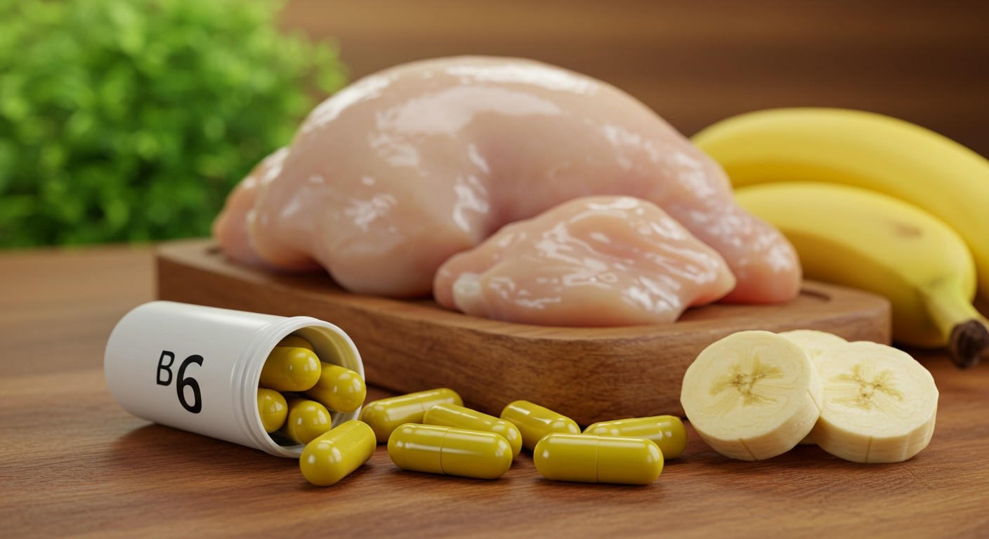 A piridoxin segíti az idegrendszer egészségét és működését.