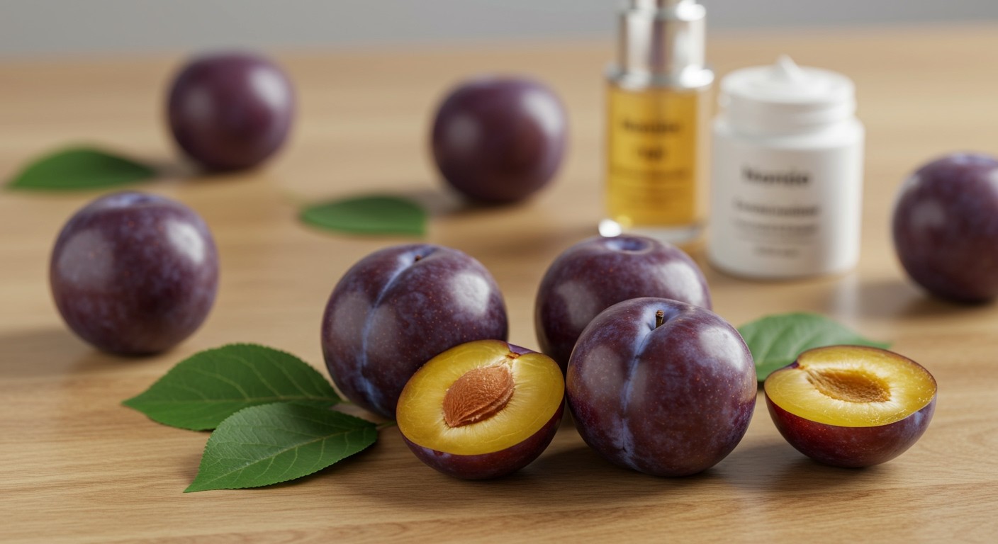 A szilva antioxidánsai segítik a bőr hidratáltságát.