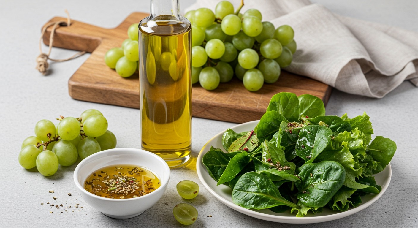 Szőlőmagolaj gazdag antioxidánsokban, javítja a bőr egészségét.