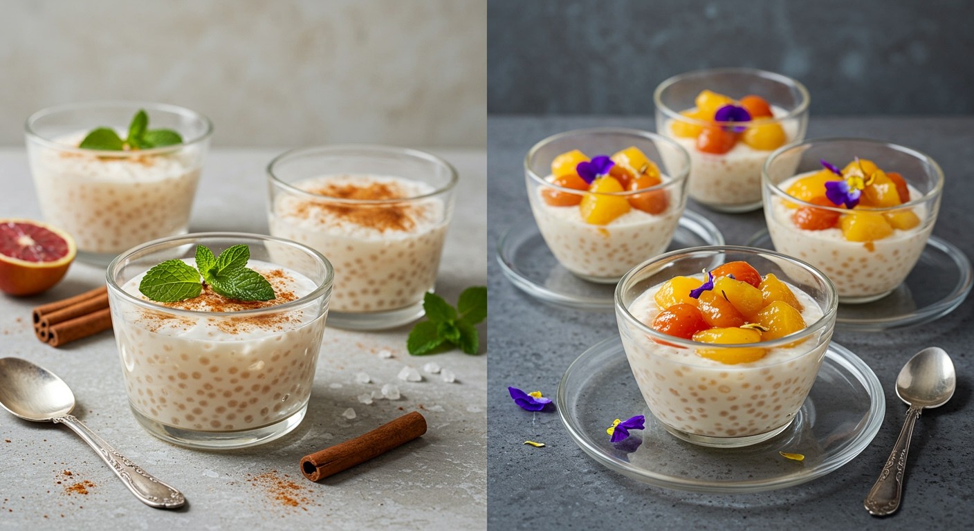 A tápióka puding gazdag tápláló anyagokban és ízekben.