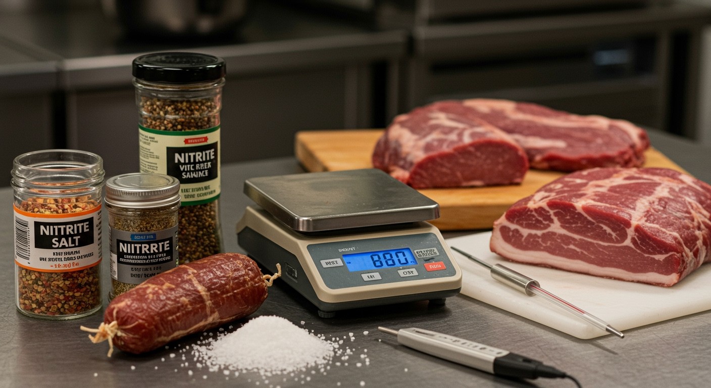 A nitrites pácolsót mindig hűvös, sötét helyen tárold.