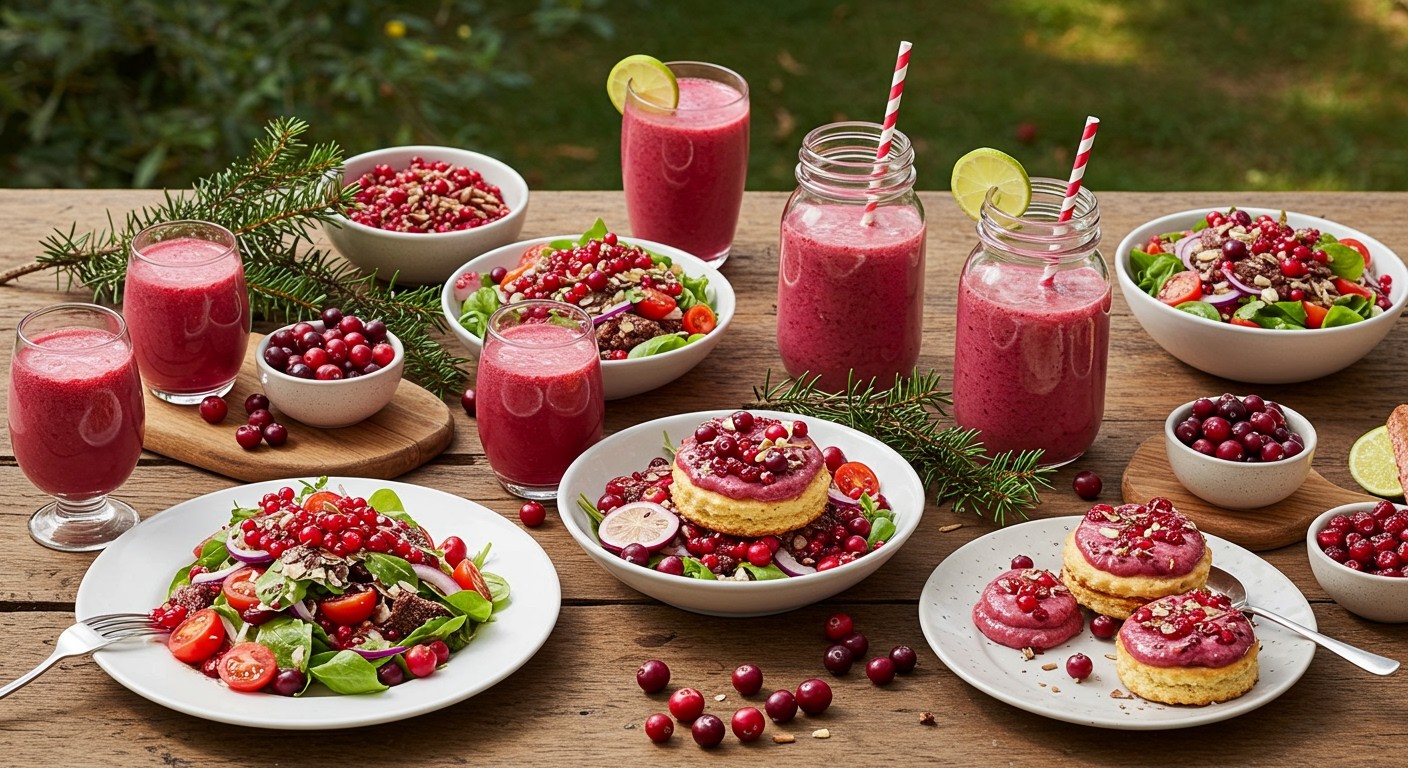 Tőzegáfonya: Antioxidánsokkal teli, ízletes egészséges ételek alapja.