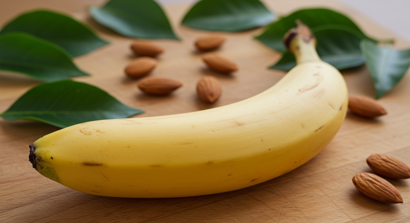 A banán káliumtartalma segít a vérnyomás csökkentésében.