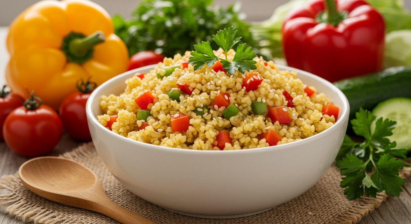 A bulgur gazdag rostban, támogatja a bélflóra egészségét.